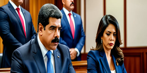 马杜罗夫妇在纽约法庭短暂出庭，被指为战俘